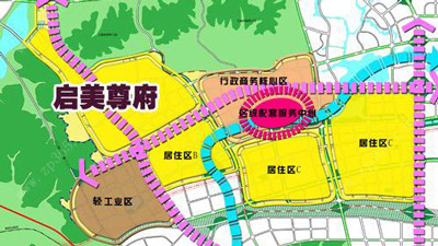 祖龍力作，啟美尊府強(qiáng)勢搶占五象新區(qū)未來CLD核心位置